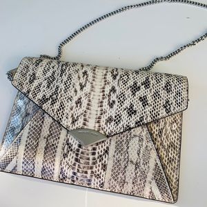 Michael Kors Barbara Snakeskin Envelope
